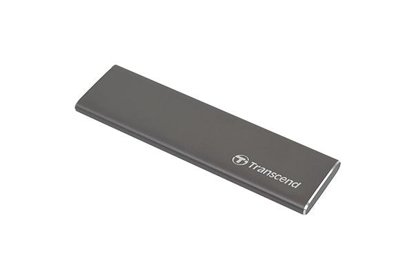 Transcend 960GB ESD250C USB 3.1 Gen 2 Type-C Portable SSD (Space Gray) (TS960GESD250C) - DataBlitz