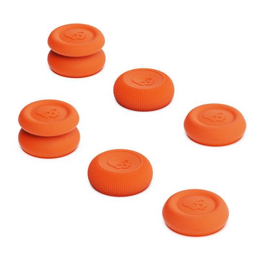 SKULL & CO. NSW Thumb Grip For Switch PRO/PS4/PS5 Controller (Candy Orange) (Set OF 6) - DataBlitz