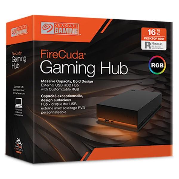 Seagate Firecuda 8TB USB 3.2 Gen 1 Gaming Hub External Hard Drive With Razer Chroma RGB (STKK8000400) - DataBlitz