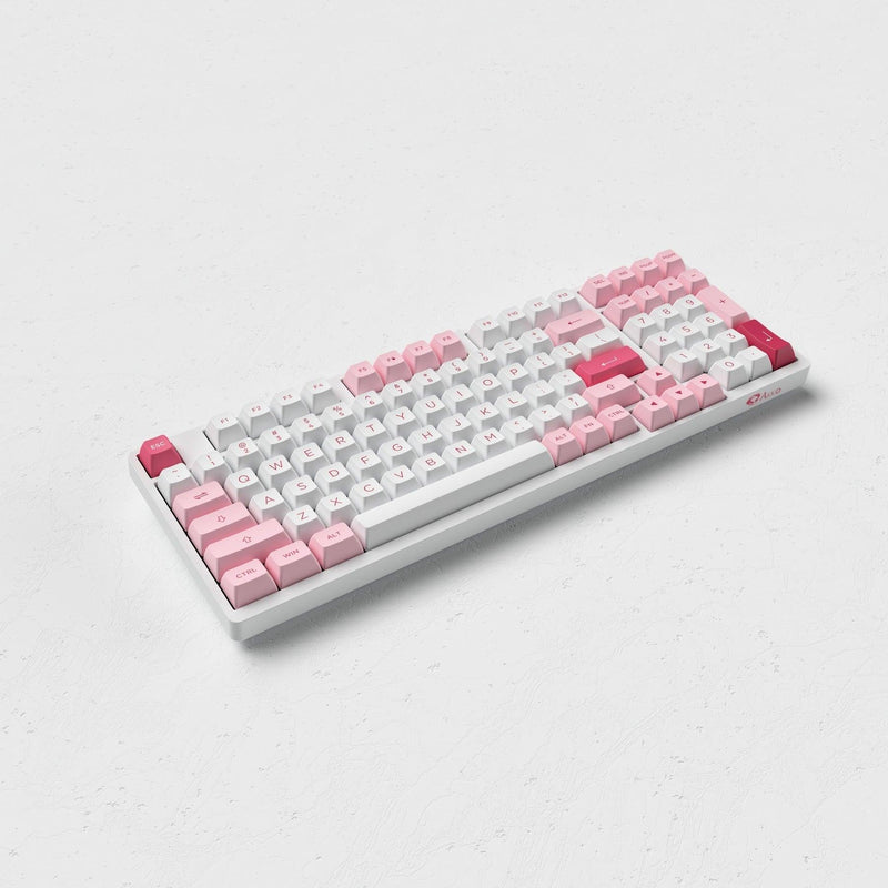 AKKO Prunus Lannesiana 3098B Multi-Modes RGB Mechanical Keyboard (AKKO CS Vintage White) - DataBlitz