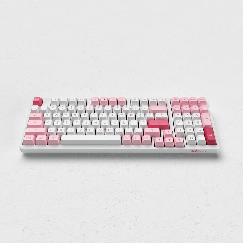 AKKO Prunus Lannesiana 3098B Multi-Modes RGB Mechanical Keyboard (AKKO CS Radiant Red) - DataBlitz