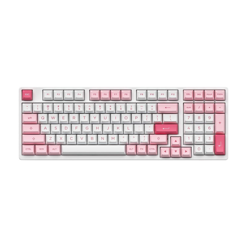 AKKO Prunus Lannesiana 3098B Multi-Modes RGB Mechanical Keyboard (AKKO CS Vintage White) - DataBlitz