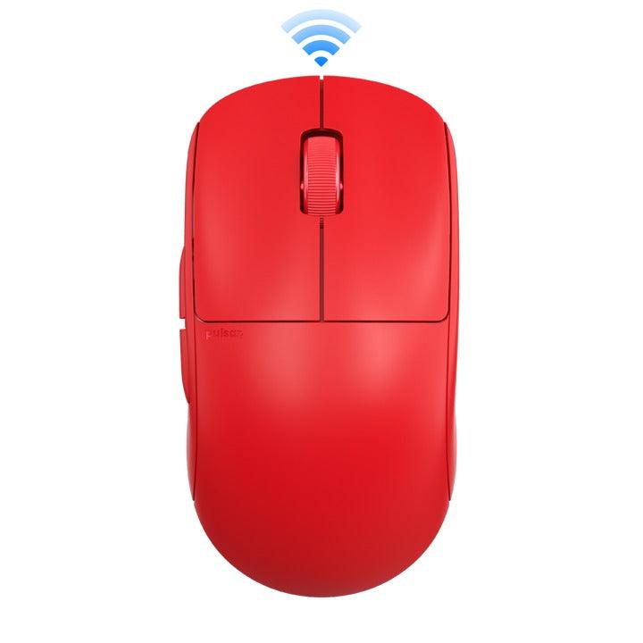 Pulsar X2 Medium Symmetrical Wireless Gaming Mouse (All Red Edition) (PX203) - DataBlitz