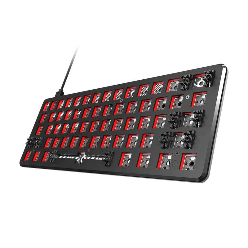 Pulsar 60% TKL ANSI Custom Mechanical Gaming Keyboard Barebone (Black) (PCMK601B) - DataBlitz