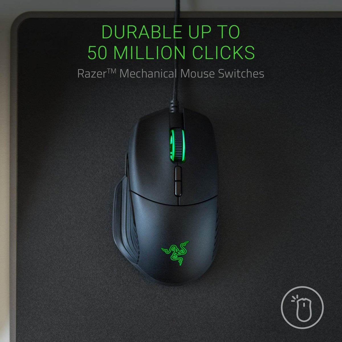 RAZER BASILISK ERGONOMIC FPS GAMING MOUSE - DataBlitz