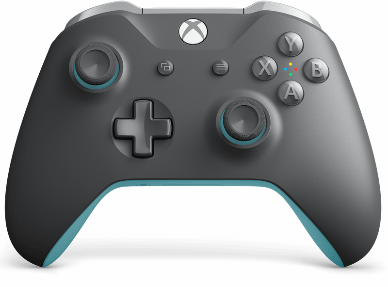 XBOXONE WIRELESS CONTROLLER GREY/BLUE (ASIAN) - DataBlitz