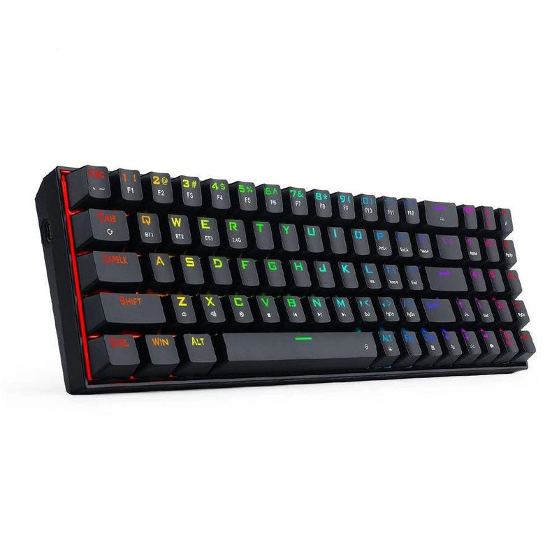 REDRAGON ZED PRO WIRELESS MECHANICAL GAMING KEYBOARD (DUST-PROOF BROWN SWITCH) (K627P-KNS) - DataBlitz