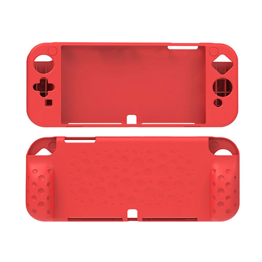 DOBE NSW SILICONE PROTECTIVE CASE FOR NINTENDO SWITCH OLED (RED) (TNS-1135) - DataBlitz