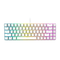 Royal Kludge G68Pro Tri-Mode RGB 68 Keys Hot Swappable Mechanical Keyboard White (Gateron Red Switch) - DataBlitz
