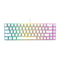 ROYAL KLUDGE G68PRO Tri-Mode RGB 68 Keys Hot Swappable Mechanical Keyboard White (Gateron Brown Switch) - DataBlitz