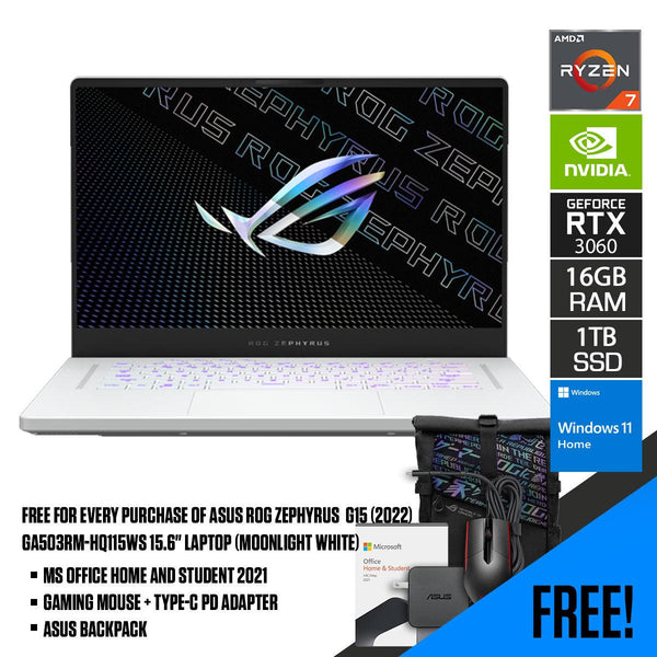 Asus Rog Zephyrus Laptop Ryzen Rtx 3060 ASUS ROG Zephyrus G14 Ryzen 5800HS · RTX 3060 (Laptop) · FHD  (1920 X 1080), 144 Hz, IPS · 2TB SSD · 40GB DDR4 · Windows 11 Home ·  Microfiber Cloth