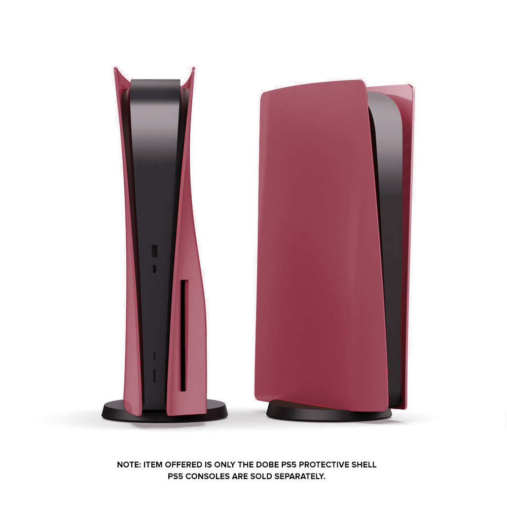 DOBE PS5 PROTECTIVE SHELL (ROSE RED) (TP5-0582) - DataBlitz
