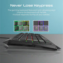 VERTUX RADIANCE ERGONOMIC BACKLIT WIRED GAMING KEYBOARD (EN) - DataBlitz