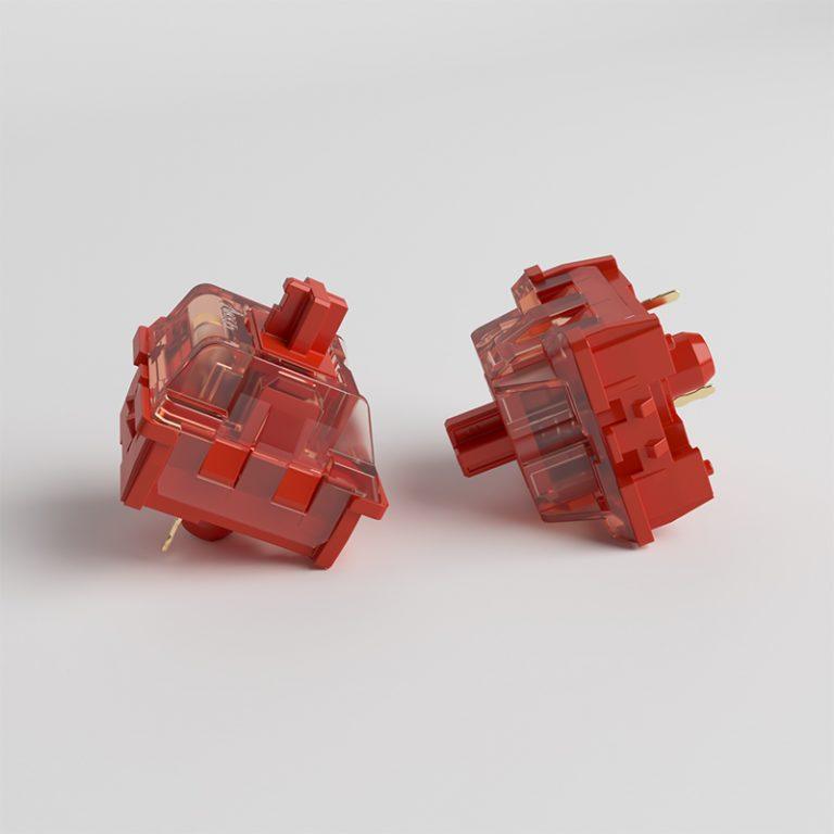 AKKO CS MECHANICAL SWITCH KEYBOARD REPLACEMENT 45 PCS (RADIANT RED) - DataBlitz