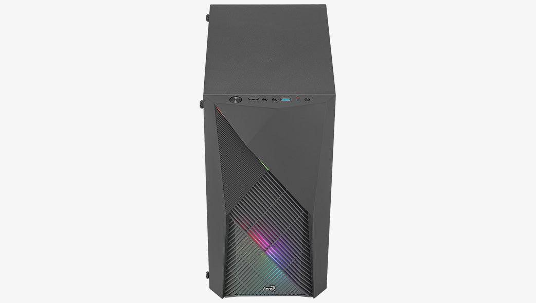 Aerocool Raider Mini-G-BK-V2 RGB Mini Tower Case (Black) - DataBlitz