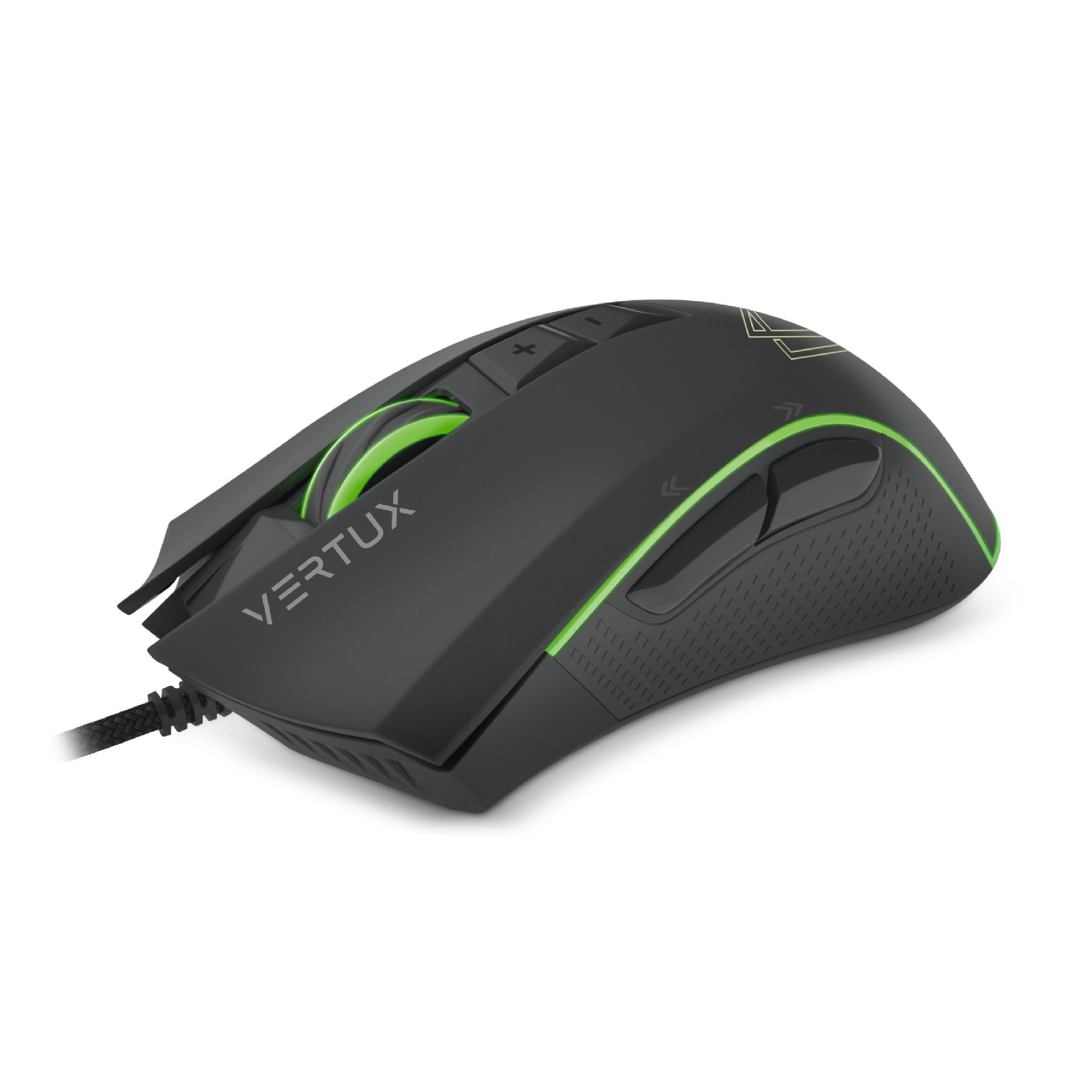 VERTUX RODON ACTFAST ULTIMATE PERFORMANCE GAMING MOUSE BLACK - DataBlitz