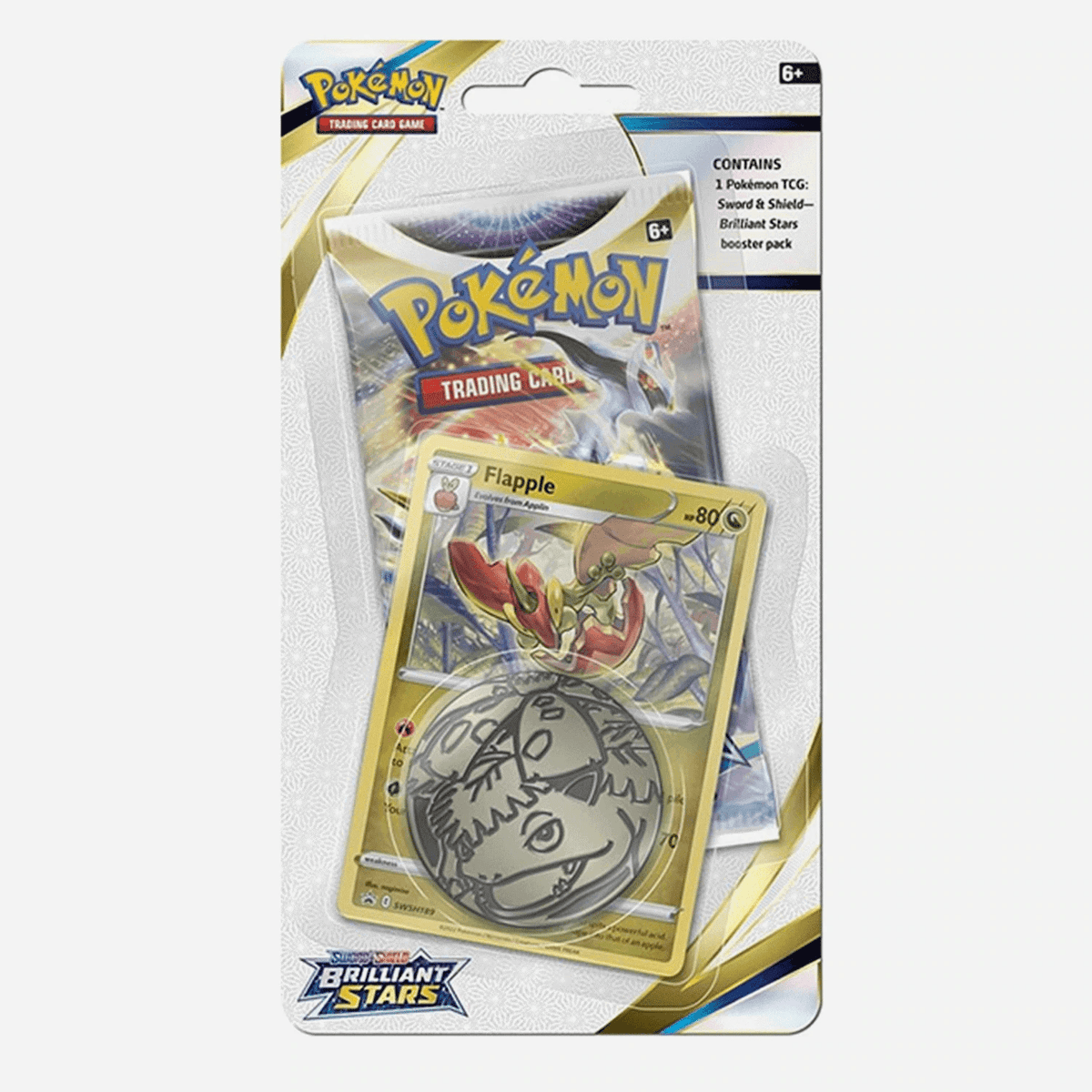 POKEMON TRADING CARD GAME SS9 SWORD & SHIELD BRILLIANT STARS CHECKLANE BLISTER (180-85002) - DataBlitz