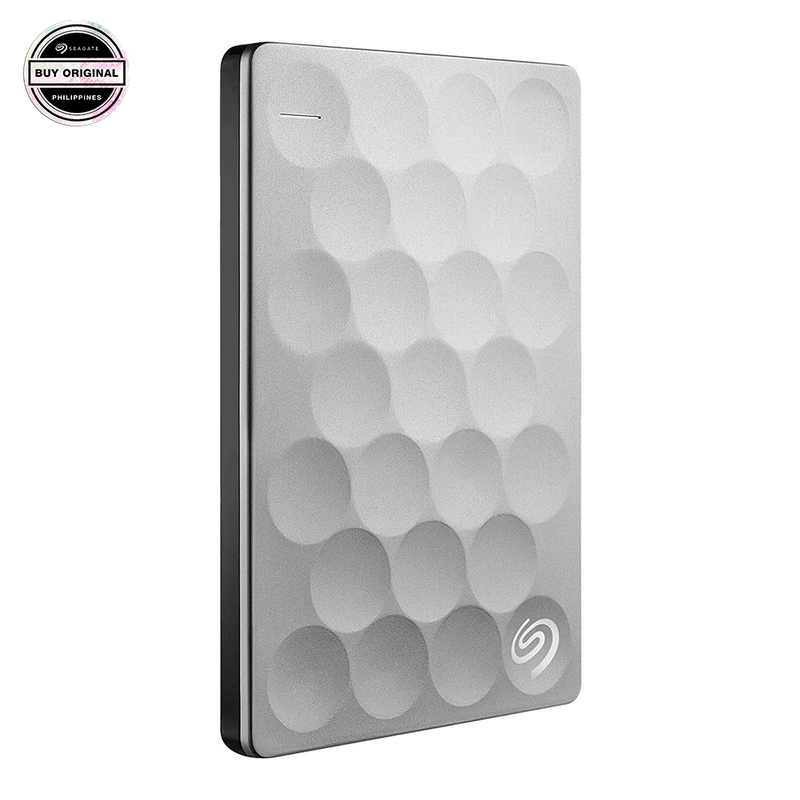 SEAGATE 2TB/TO BACKUP PLUS ULTRA SLIM PORTABLE STORAGE (SILVER) - DataBlitz