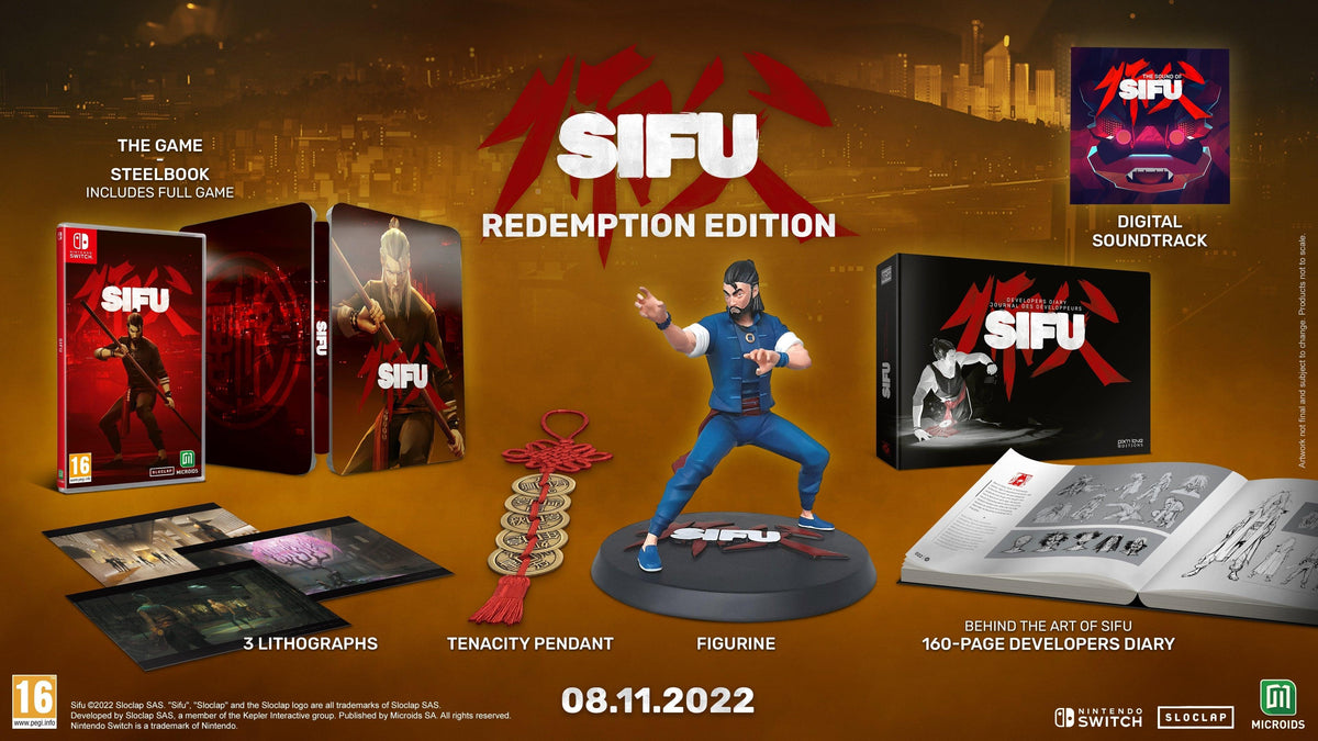 NINTENDO SWITCH SIFU REDEMPTION EDITION