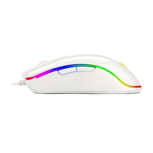 REDRAGON COBRA GAMING MOUSE (WHITE) (M711W-1) - DataBlitz