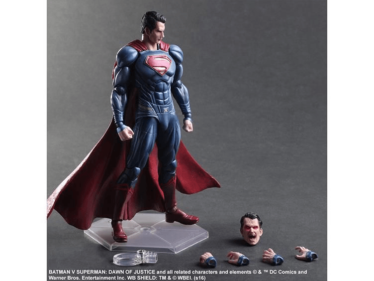 PLAY-ARTS A/F BATMAN V SUPERMAN DAWN OF JUSTICE KAI NO.2 SUPERMAN - DataBlitz