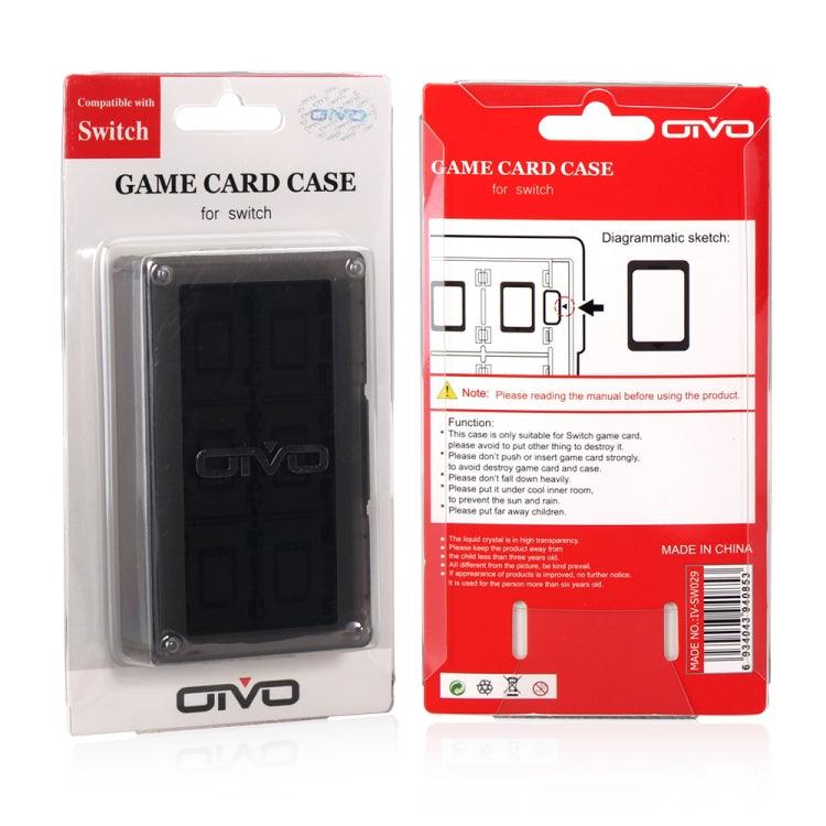 OIVO NSW Game Card Case Black (IV-SW029)