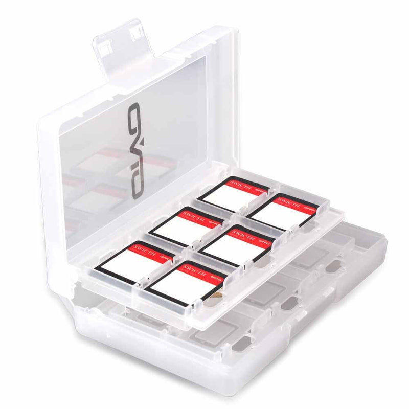 OIVO NSW GAME CARD CASE WHITE (IV-SW029)