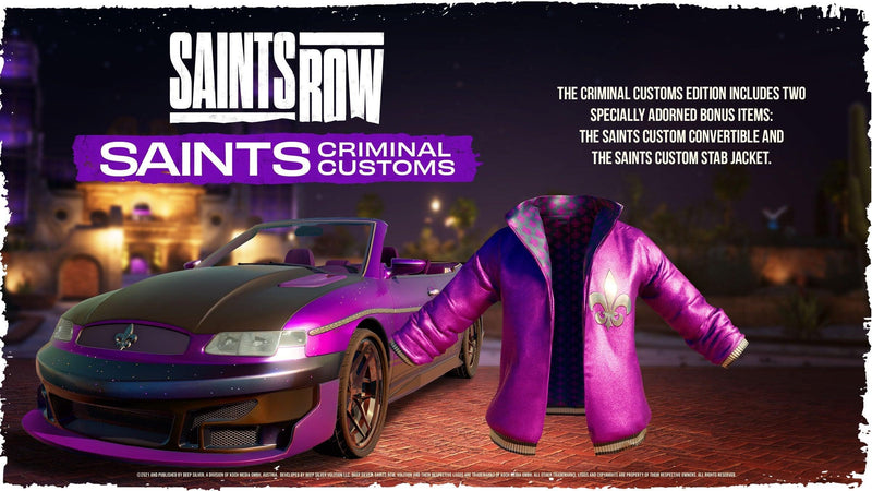 PS5 Saints Row Criminal Customs Edition (Asian) - DataBlitz
