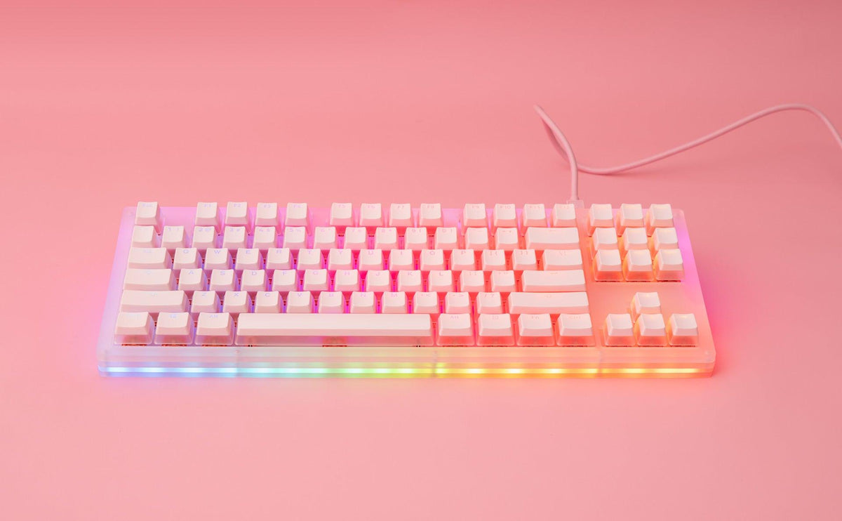 AKKO SAKURA JELLY 3087 RGB MECHANICAL KEYBOARD (GATERON YELLOW) - DataBlitz