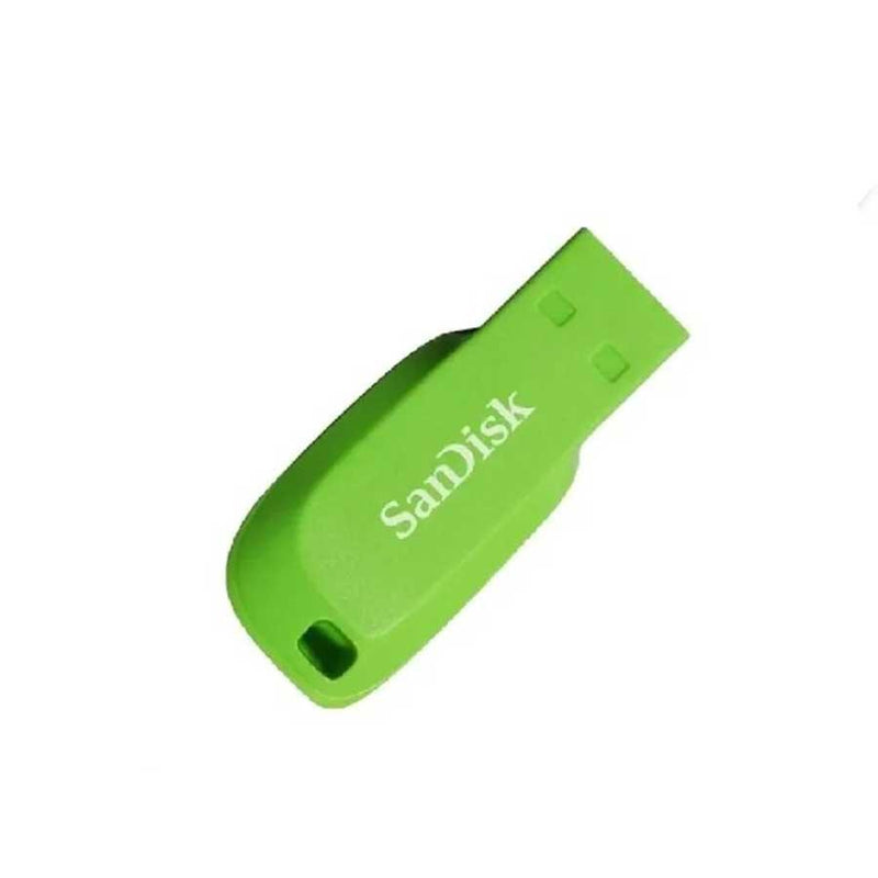 Sandisk Cruzer Blade USB 2.0 Flash Drive 32GB (Green) - DataBlitz