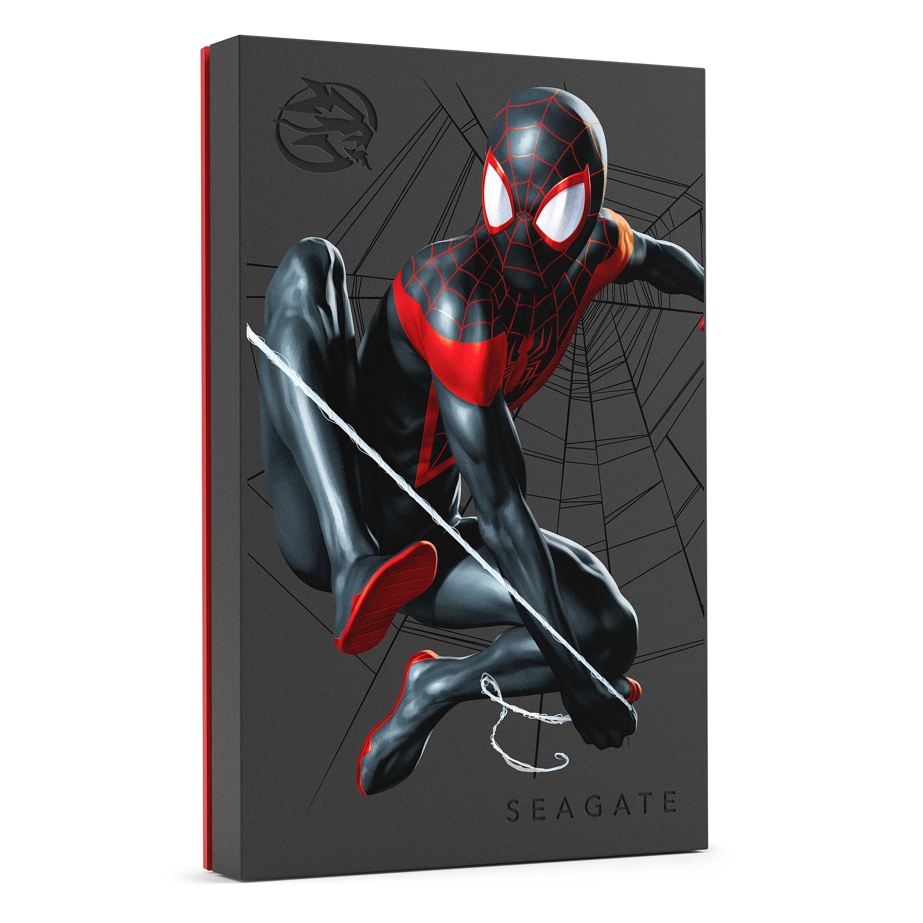 SEAGATE FIRECUDA MILES MORALES SE 2TB External Gaming Hard Drive Compatible With PS5/PC/MAC/XBOX S/X (STKL2000419) - DataBlitz