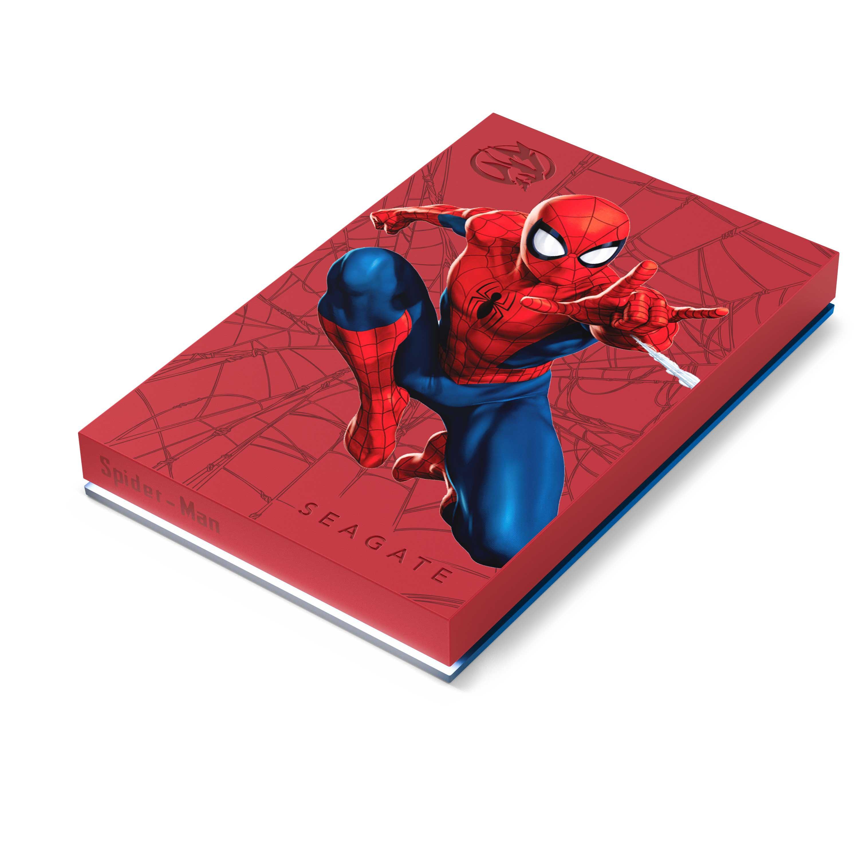 Seagate Firecuda Spider-Man SE 2TB RGB External Gaming Hard Drive Compatible With PS5/PC/MAC/XBOX S/X (STKL2000417) - DataBlitz