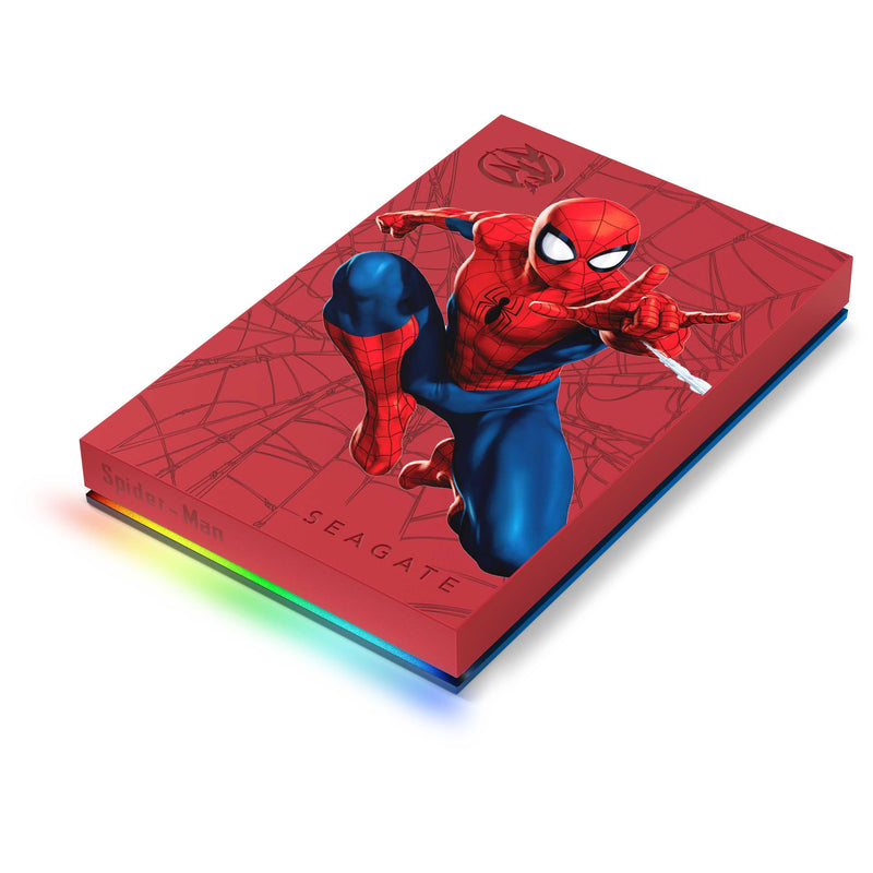 Seagate Firecuda Spider-Man SE 2TB RGB External Gaming Hard Drive Compatible With PS5/PC/MAC/XBOX S/X (STKL2000417) - DataBlitz