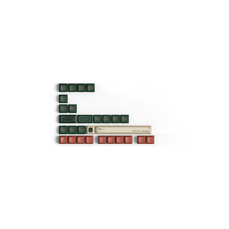 AKKO WORLD TOUR-SHANGHAI KEYCAPS SET JDA 136 KEYS - DataBlitz