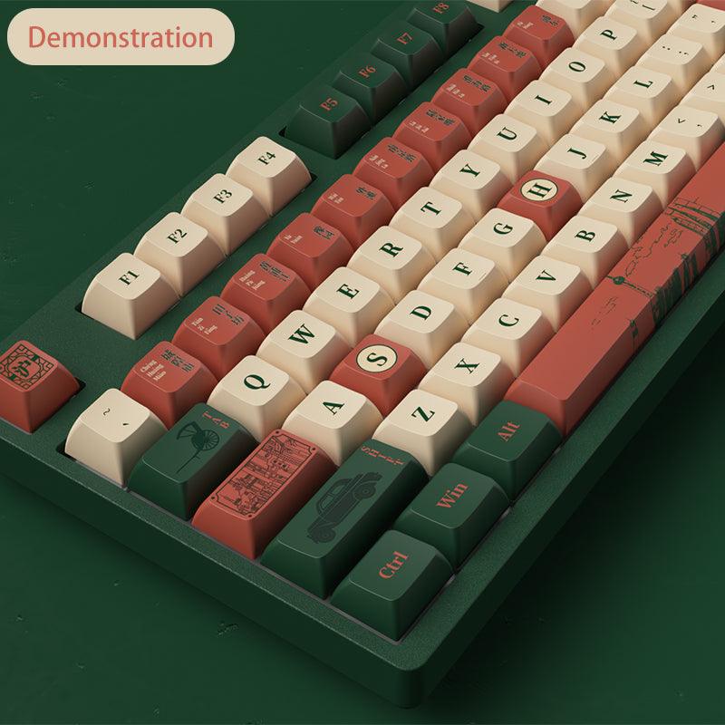 AKKO WORLD TOUR-SHANGHAI KEYCAPS SET JDA 136 KEYS - DataBlitz