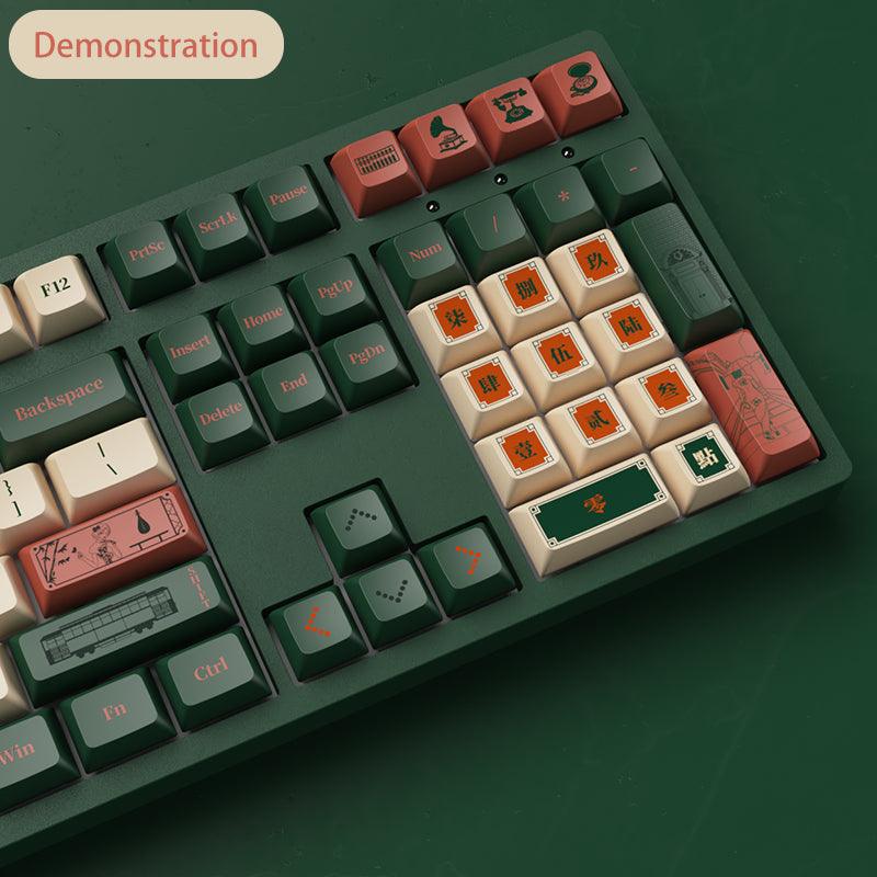 AKKO WORLD TOUR-SHANGHAI KEYCAPS SET JDA 136 KEYS - DataBlitz