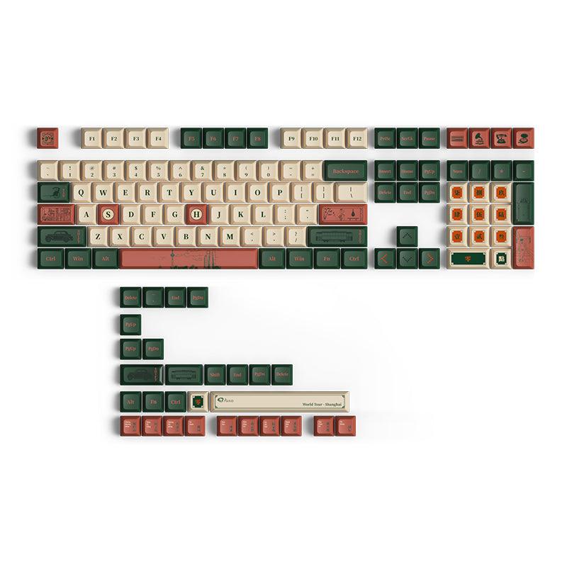 AKKO WORLD TOUR-SHANGHAI KEYCAPS SET JDA 136 KEYS - DataBlitz