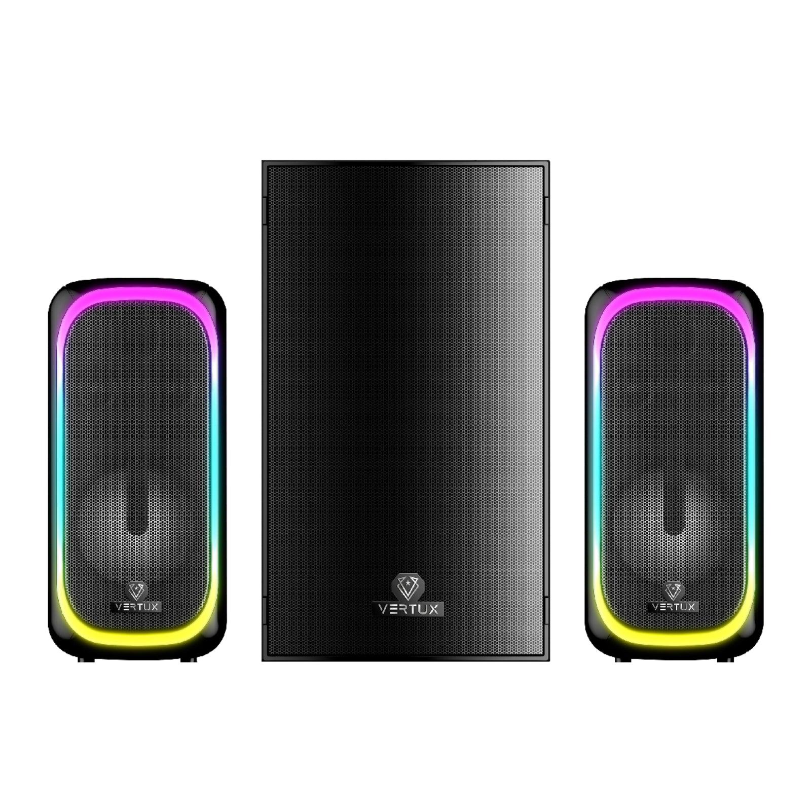 VERTUX SONICTHUNDER-50 50W SURROUND SOUND GAMING SPEAKER BLACK - DataBlitz