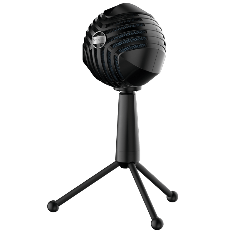 VERTUX SPHERE HIGH SENSITIVIT PROFESSIONAL DIGITAL RECORDING MICROPHONE BLACK - DataBlitz