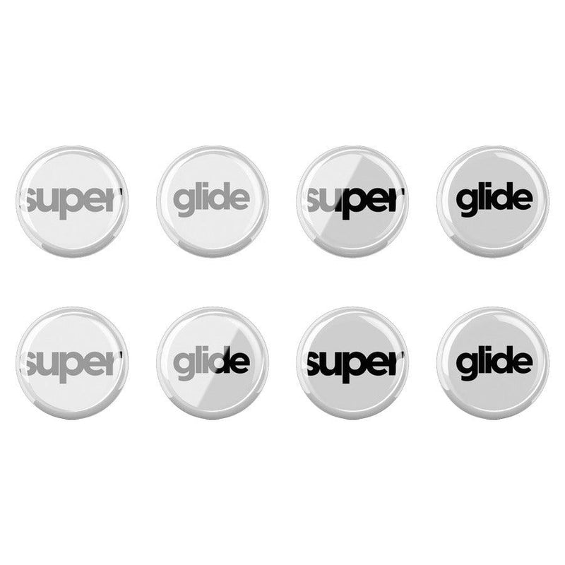 PULSAR Superglide Glass Skates For Universal 6mm  Dot (White) (6MMSGW) - DataBlitz
