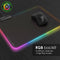 VERTUX SWIFTPAD-L GAMEIMMERSION SMOOTH SCROLLING RGB LED GAMING MOUSE PAD BLACK - DataBlitz