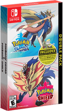 Nintendo Switch Pokemon Sword & Pokemon Shield Double Pack