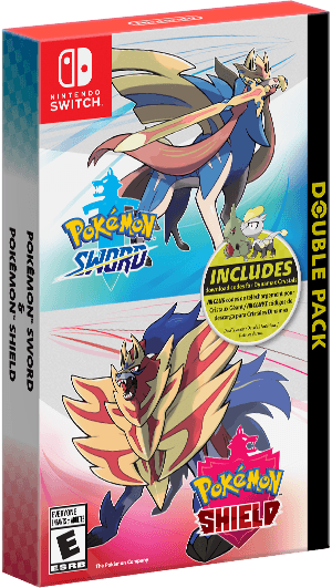 Nintendo Switch Pokemon Sword & Pokemon Shield Double Pack