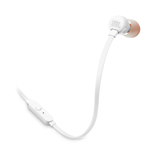 JBL Tune 110 In-Ear Headphones (White) - DataBlitz