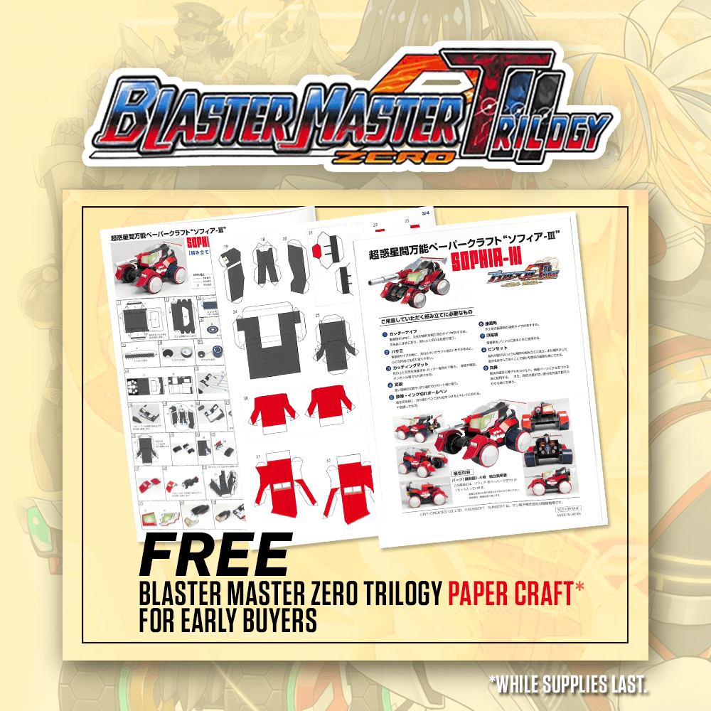 PS4 BLASTER MASTER ZERO TRILOGY REG.3 - DataBlitz