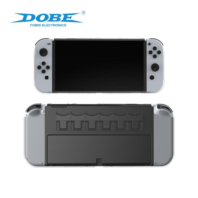 DOBE NSW CRYSTAL CASE FOR N-S OLED (TRANSPARENT) (TNS-1141) - DataBlitz