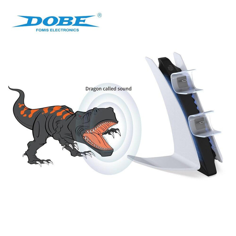 DOBE PS5 Dualsense Controller Charging Dock With Dragon Sound | Touch Switch (TP5-0557S) - DataBlitz