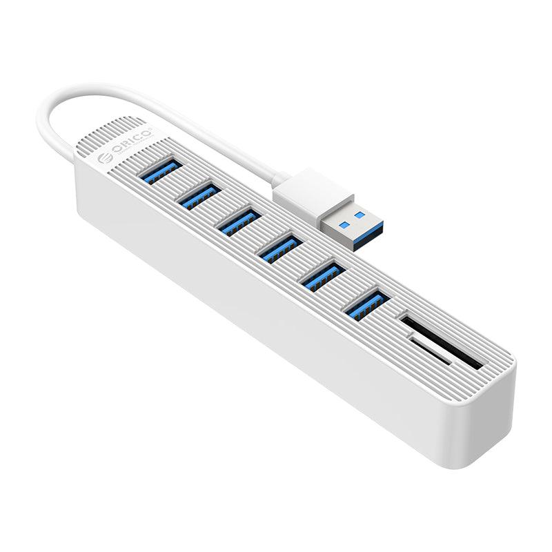 Orico 6-Port USB Hub With Card Reader (TWU32-6AST) - DataBlitz