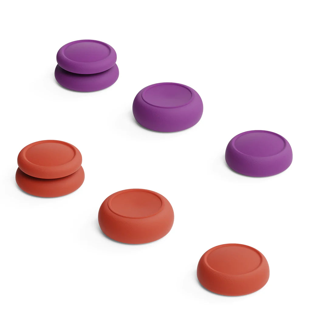 NSW SKULL & CO. Thumb Grip For Switch/Switch OLED/Switch Lite Controller (Pokemon Scarlet & Violet) (NSTG-SV) (SET OF 6) - DataBlitz
