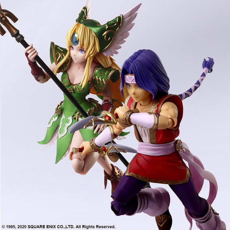 TRIALS OF MANA BRING ARTS ACTION FIGURE (HAWKEYE & RIESZ) - DataBlitz